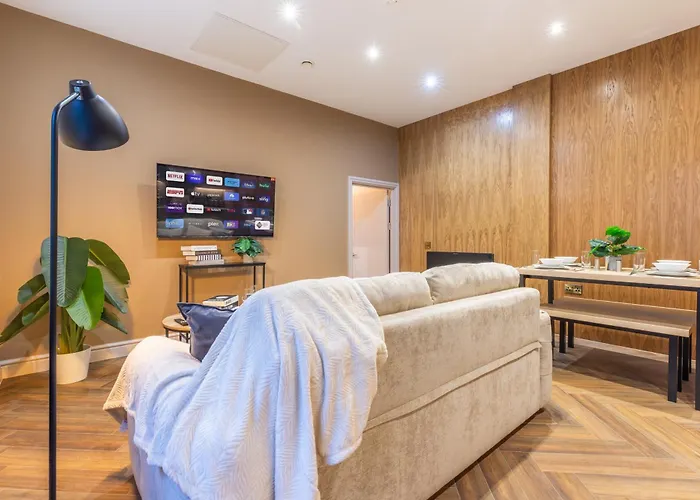 아파트 Luxe With Parking, 8 Mins To Station! 리즈